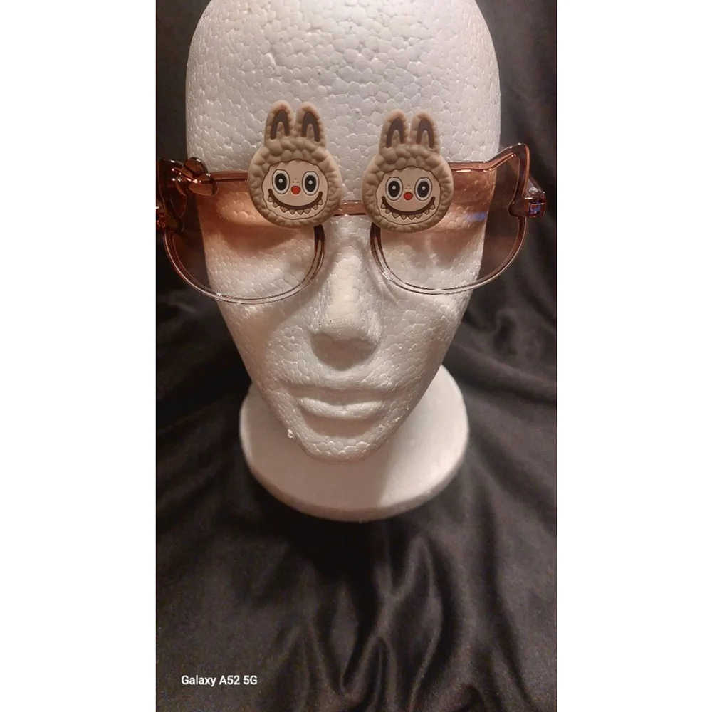 Lalabubu Sunglasses Brown and Pink